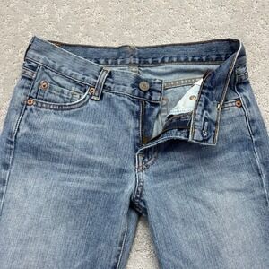 VINTAGE 7 For All Mankind Jeans Womens 26x32 Blue Denim Bootcut Low Rise USA Y2k